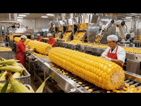 What's REALLY Inside a Modern Popcorn Factory (The entire process)