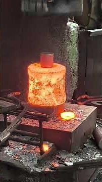Inside the forging factory Forging Steel by Hand – The True Art of Strength! #machine #forging