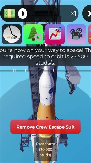 Space sailors sls BUT IS THE OLD COUNTDOWN?