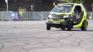 1300 Hayabusa Swap Smart Car Drifting | EastCoastBoys