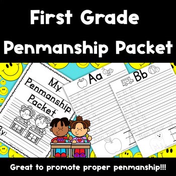 First Grade Penmanship Practice - Writing - Penmanship - Letter Formation