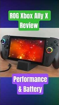How does the performance and battery of the new ROG Xbox Ally X stack up in the real world?