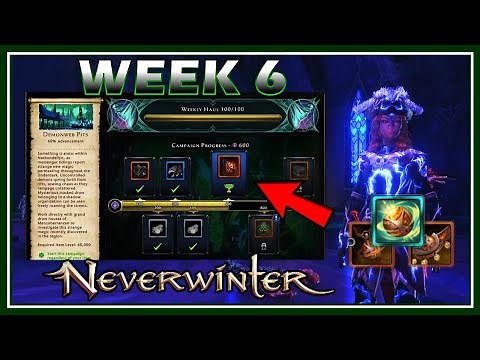 Week 6 Demonweb Pits: Legendary Netherese Engineer's Set! - Neverwinter Preview M26