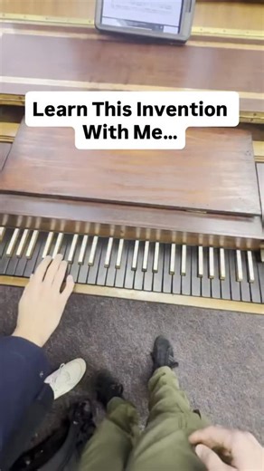 Andrew Yuska on Instagram: "bach’s inventions sure were some giant steps for music… @thomas73427342 @glorb.us @jazzdispensary @trumpetjacob #music #jazz #brainrot #brainrotmemes #meme #vine #harpsichord #bach #johncoltrane #giantsteps #viralvideos"