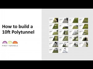 How to Build a Polytunnel (10ft) - Start to Finish