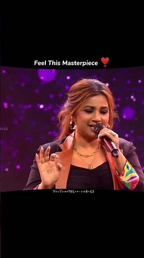 Feel This Masterpiece 💞 || Arijit Singh X Shreya Ghoshal 🔴 Live || #shorts