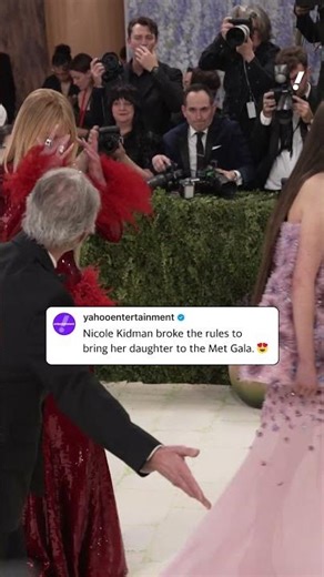 Nicole Kidman breaks the Met Gala rules