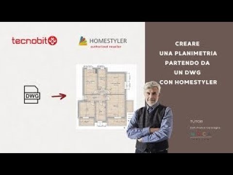 3/10 - Create a floor plan from a DWG with Homestyler