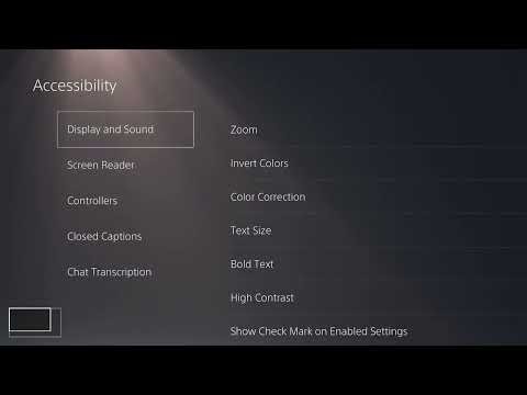 PS5 How to Change Text Size