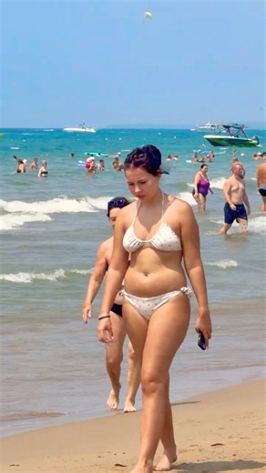🇬🇷Greece Beach Sea And Sand Fun Summer Holiday 41🐳 #greecebeach