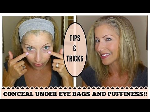 Look Younger! How to Conceal Under Eye Bags and Discoloration for Mature Skin
