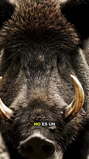 El jabalí puede parecer un simple cerdo grande, pero es uno de los animales más resistentes del bosque. Posee piel gruesa, una capa de grasa que actúa como armadura natural y colmillos afilados que usa para defenderse. Si se siente amenazado puede correr a más de 40 km/h y embestir con una fuerza sorprendente. 🐗🌲 #animals #curiosidades #animales