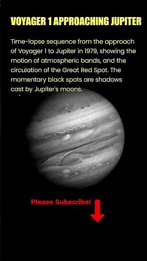 Voyager 1 Approaches Jupiter – A Journey to the Giant 🚀🪐 #space