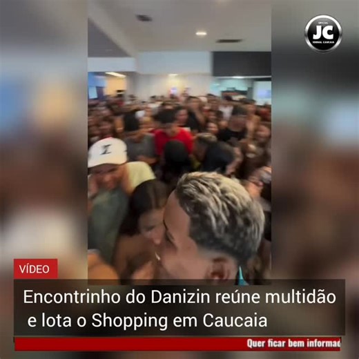 JORNAL CAUCAIA on Instagram: "Encontrinho do Danizin reúne multidão e lota o Shopping em Caucaia O Shopping Iandê, em Caucaia, ficou completamente tomado por fãs no último sábado, ( 24 ) durante o Encontrinho do Danizin. O evento aconteceu no 3º andar do shopping e reuniu uma grande galera em um clima de muita alegria, resenha e emoção. A programação contou com batalha de TikTok, as já conhecidas cantadas do Danizin, brincadeiras com o público e muita interação. Além da diversão, o público ainda