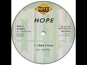 Hope – Tree Frog 1993
