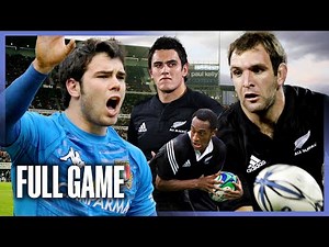 All Blacks v Italy 2009 Christchurch | FULL GAME | Rokocoko MAGIC + Canterbury Boys Score on Debut!