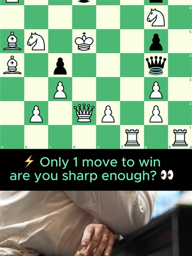 Can You Spot the Checkmate in This Chess Puzzle?
