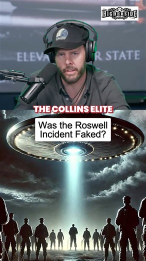 The Collins Elite states the Roswell was staged. Listen to the full episode wherever you get your podcasts! Chris Knowles | Lucifer’s Technologies, Demon Alchemy, & The Roswell-Crucians on “The Higherside Chats”. #thehighersidechats #deeptalks | The Higherside Chats
