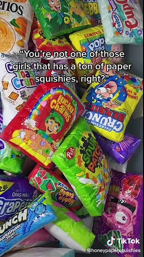 Unique Paper Squishy Collection Showcase