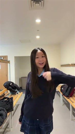 #vneck #sweater #collared #shirt #dark #green #plaid #pleated #skirt #black #tights #school #uniform