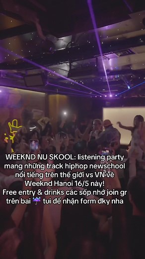 Form đky sẽ được sốp update ở gr trên bai ☔️ vào 20h tối mai thứ 4 ngày 7/5 nhaaa #WeekndHanoi #WeekndNuskool #hiphopmusic #worthit #weekendvibes