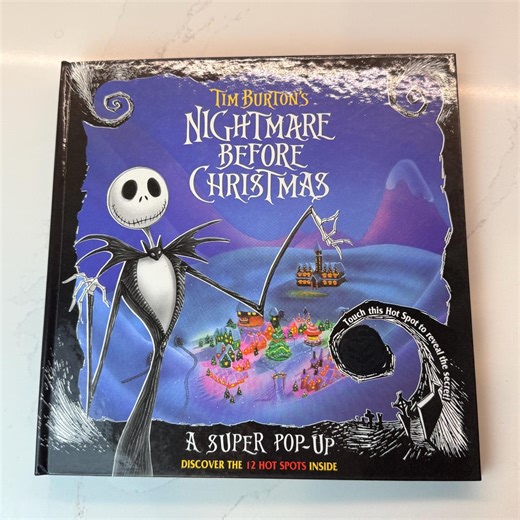 Nightmare Before Christmas Pop-up Book by Tim Burton - Etsy