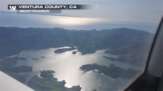 2.6K views · 47 reactions | Lake Casitas is full to the brim in southern California! This reservoir is located in Ventura County, about an hour's drive from Santa Barbara | WeatherNation | Facebook