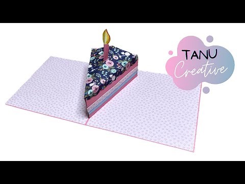 DIY Pop Up Cake Card | Birthday Card Tutorial
