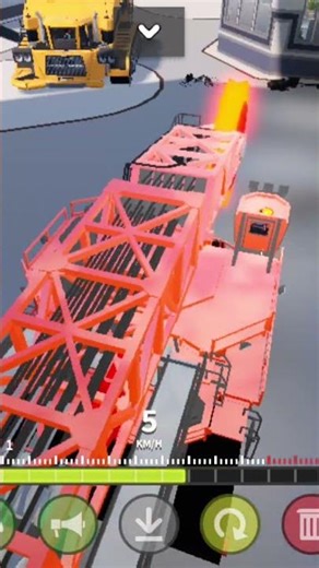 XG20 Industrial Escavator vs Movil crusher #carcrushers2 #automobile #roblox #edit #robloxcarcrash