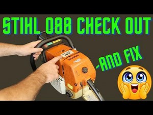 Stihl 088 full diagnosis and repair