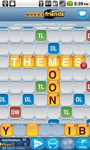 Getting Wordy with Words with Friends