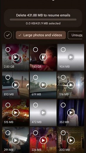 G MAIL STORAGE FULL #shorts