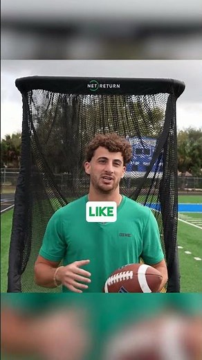 Training with the Best Football Net 🏈 #kicker #footballnet #thenetreturn #shorts