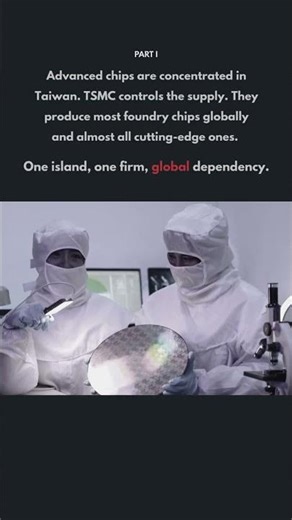 Taiwan Controls What The World Needs #geopolitics #semiconductor #chips