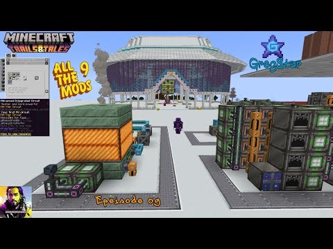 All the Mods 9 GregTech, Journey to the Greg Star. MV to HV Advanced Integrated Circuit. Ep 10.