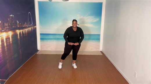 Here is a Standing Exercise Workout you can do when the commercials come on💪❤️💯 | Thick Chick Fitness