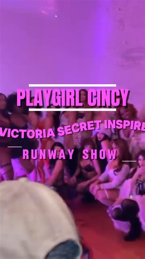 Lillian ruby on Instagram: "Victoria Secret runway show but make it @playgirlcincy ‘s version 😍💅 In sponsorship with @tancincinnati & @eokitchen_banks Makeup by @reign_beautyco 💄"