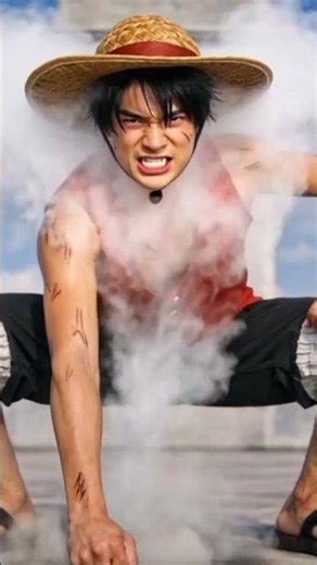 Luffy Gear 2 Blood Pump & Steam Power! 🔥 Speed of the Future Pirate King | One Piece #Shorts
