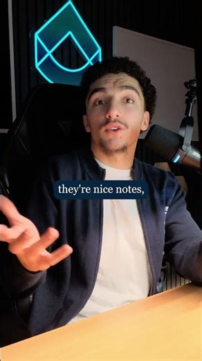 Your Notes Are Completely Useless