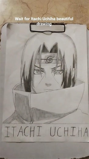 Beautiful drawing of Itachi Uchiha#anime #itachi #drawingfp #drawing