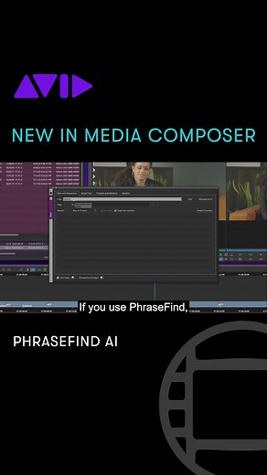 5.8K views · 22 reactions | Quickly find relevant clips by word or phrase and access automatic transcript creation with PhraseFind AI ▶️ avid.com/media-composer #avidmediacomposer #update #mediacomposer #ai #artificialintelligence #editing #videoeditor #postproduction #postchat #editor #avid | Avid Media Composer | Facebook