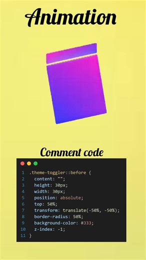 Coding Sameer on Instagram: "✨ Create animation effect with HTML & CSS! 🌈 #NeonEffect #HTML #CSS #TextAnimation #ViralContent #InstaMagic #CreativeDesign #WebDesign #GlowUp"