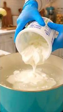 Pour Yogurt into Boiling Water! This No-Oven Recipe Disappears in Minutes!