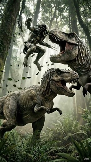Predator VS T-rex