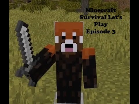 Minecraft Survival Episode 3 - New Savannah Home