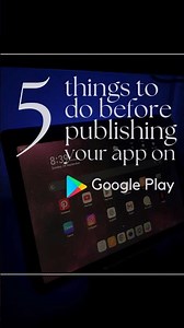 [37/90] Publishing your app on playstore? Pause & Read 👆🏻💬 #coding #googleplaystore #apps