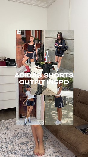 Adidas Shorts Outfit Ideas for Women