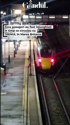 Zece pasageri au fost victime ale unor atacuri în timp ce circulau cu TRENUL în Marea Britanie