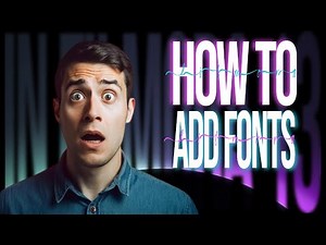 How to Add a Font in Filmora 13