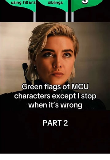 Part 2! #greenflags #mcu #mcuedit #marvel #marveltok | sam bucky